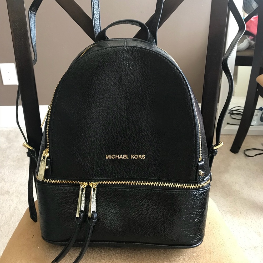 Michael kors rhea backpack (black)